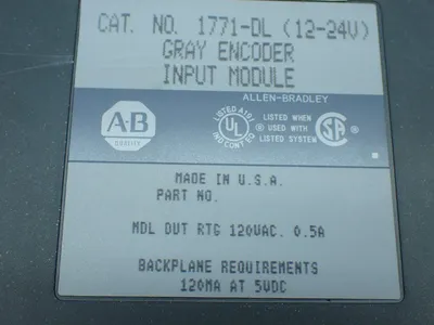 Used ALLENBRADLEY 1771DL I/O Boards & Replacement Parts Ohio US | HGR 24 #879759