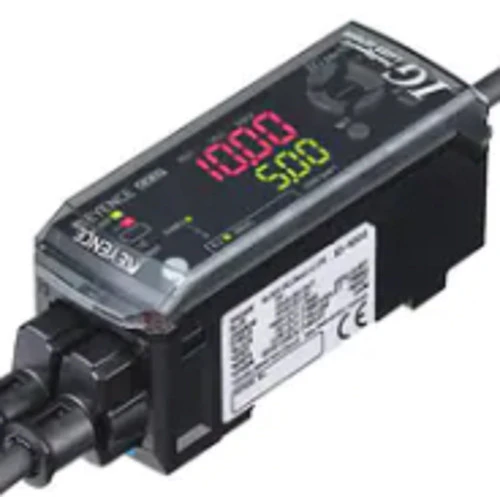 Keyence IG-1000 CCD Laser Optical Micrometer Sensor, Amplifier Unit, DIN Rail [New]