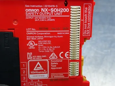Used OMRON NXSOH200 Relays & Switches | HGR 24 #739689