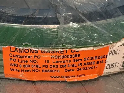 Used 2017 LAMONS GASKET SCSIB060BSI Pumps Ohio US | HGR 24 #1315150