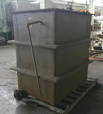 SPC9120  Tank 500 gallon vertical tank, Fiberglass, flat