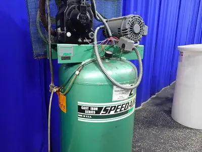 Used SPEEDAIRE 5F5652 Lubricated Reciprocating Air Compressors Ohio US | HGR 24 #916949