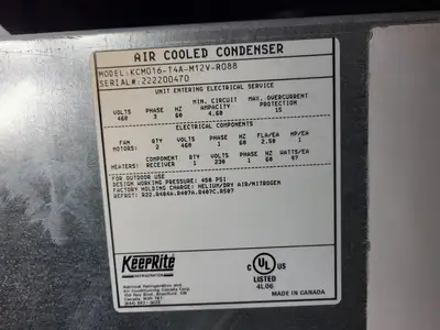 USED KEEPRITE KCM016-T4A-M12V-R088