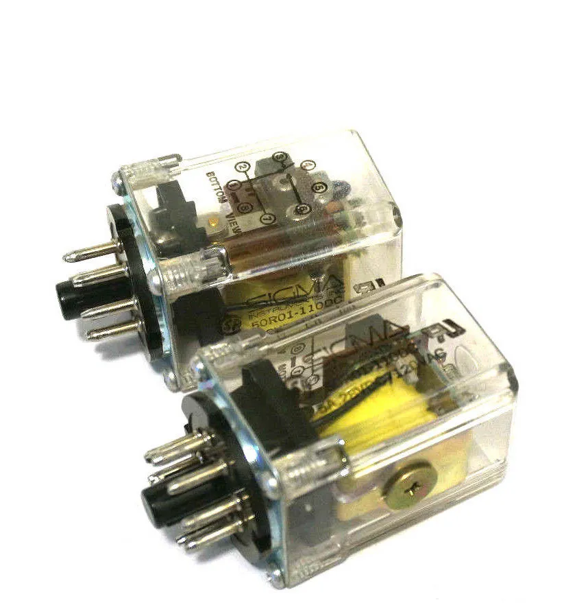 2 NEW SIGMA INSTRUMENTS 50R01-110DC RELAYS 50R01110DC