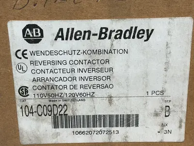 Used ALLENBRADLEY 104C09*10 PLC Contactors Ohio US | HGR 24 #1518481