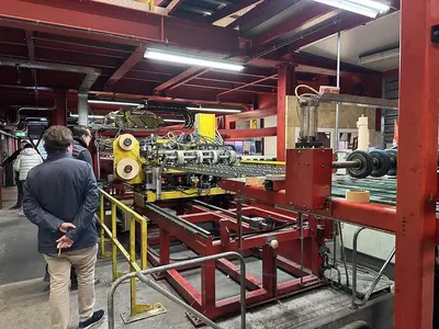 USED STAM SIEMPELKAMP SANDWICH PANEL LINE CNC
