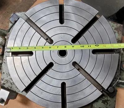 USED BRIDGEPORT 15" Rotary Table