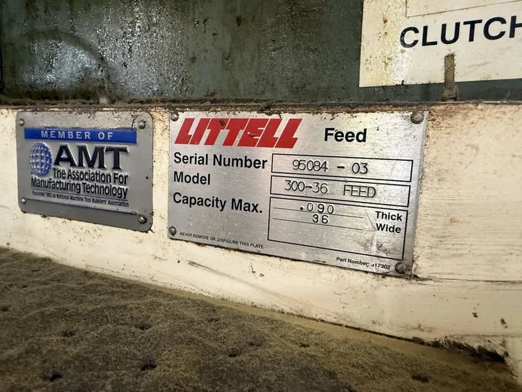 Used LITTELL _UNKNOWN_ Servo Feeders Ohio US | Yoder Brothers machinery #1362599