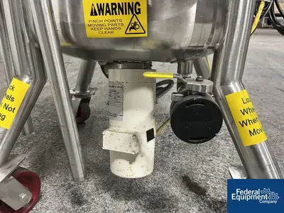 USED Precision 100 Liter Walker Reactor, 316L S/S, 45/90#