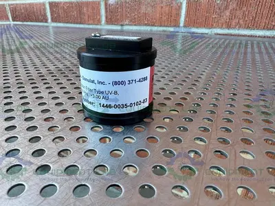 USED OPTEK / DANULAT 1446-0035-0102-03 CALIBRATION FILTER UV-B, >3.00 AU