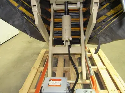 Globe 1000LB Hydraulic Scissor Lift Table 24"x60"Top  64"Max 12"Min 3PH Electric