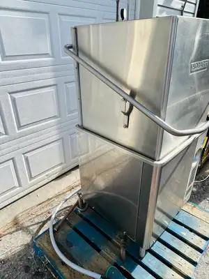 Hobart AM15 Door Type Commercial Dishwasher Fully Refurbished Tested & Working