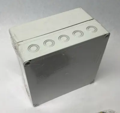 New | in-Stock Hoffman QLine E Enclosure, Polycarbonate 7" x 7" x 4" Electrical Boxes Michigan US | Maverick Industrial Sales #1392049