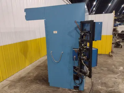 12" ITW WELDING AUTOMATION LATHE, WITH MILLER WELD CONTROLLER & MILLER XMT 304 SERIES ARC WELDER: YOBRO #24402