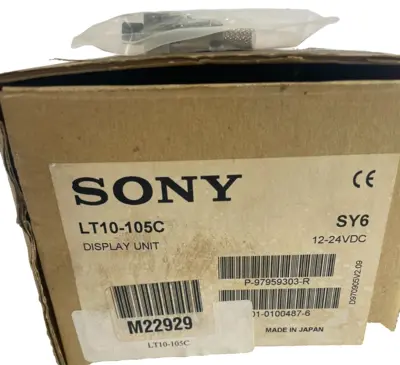 NEW SONY LT10-105C DISPLAY UNIT 12-24VDC LT10105C