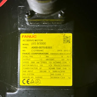 USED FANUC A06B-0075-B303