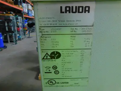 Used LAUDA UC-0240SP Chillers Texas US | Aucto #1453340