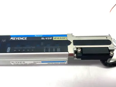 Used KEYENCE Safety Light Curtain Transmitter & Receiver Set, 31 Optical Axes Light Curtains & Grids Michigan US | Maverick Industrial Sales #1392450