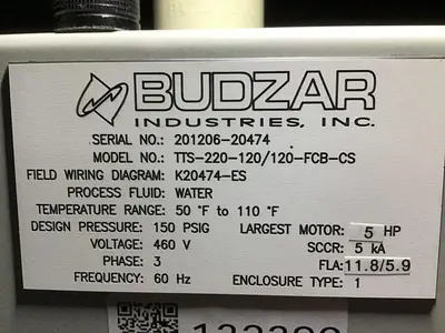 USED BUDZAR TTS-220-120/120-FCB-CS