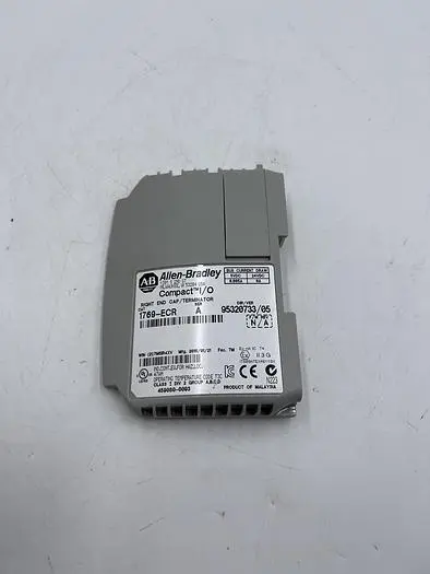 Used ALLEN-BRADLEY ALLEN-BRADLEY 1769-ECR SER A PLC Input & Output | ND Industrial Surplus #1214532