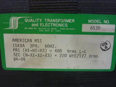 USED AMERICAN MSI 6530