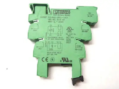Used PHOENIX CONTACT PLC-BSC-24DC/1-1/ACT Contact Blocks | Maverick Industrial Sales #1107056