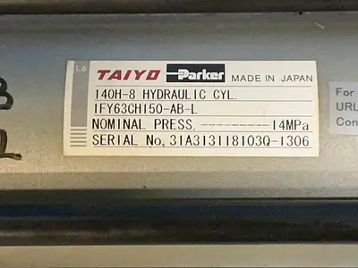 Used TAIYO PARKER 140H8 Pumps Ohio US | HGR 24 #1305004