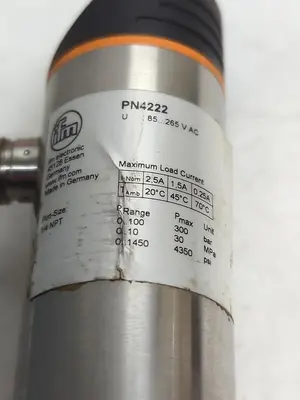 Used EFECTOR PN4222 Miscellaneous Equipment (Electrical & Power) | Surplus Asset Holdings #1200159