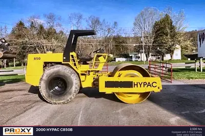 Used 2000 HYPAC C850B Single Drum Rollers New York US | Proxy Equipment #1385066