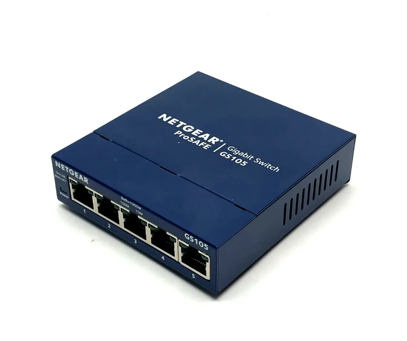 USED NETGEAR PROSAFE UNMANAGED GIGABIT ETHERNET SWITCH 5-PORT