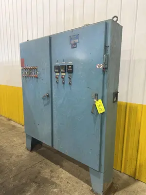 40" x 40" CINCINNATI 3-STAGE HEATED WASHER & PARTS DEGREASER: YOBRO #24765