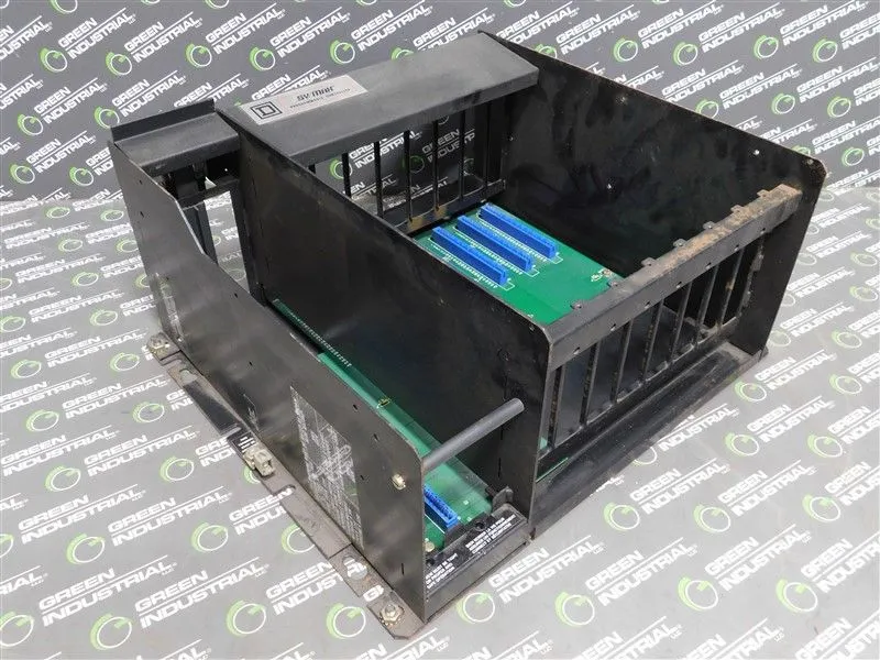 Square D 8030 HRK 100 Sy/Max I/O Rack Assembly Ser. C1 Used