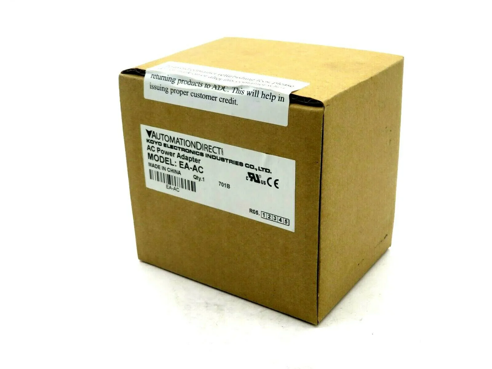 NEW SEALED AUTOMATION DIRECT EA-AC AC POWER ADAPTER EAAC