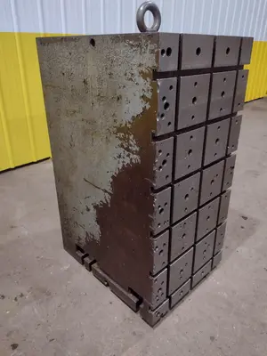 48" X 24" X 30" ANGLE PLATES SET OF (2) T-SLOTTED BLOCKS: STOCK #19048