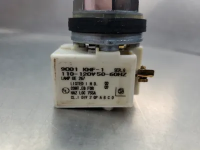 SQUARE D 9001-KMF-1 SER G Selector Switch, 110-120V. 4E-21