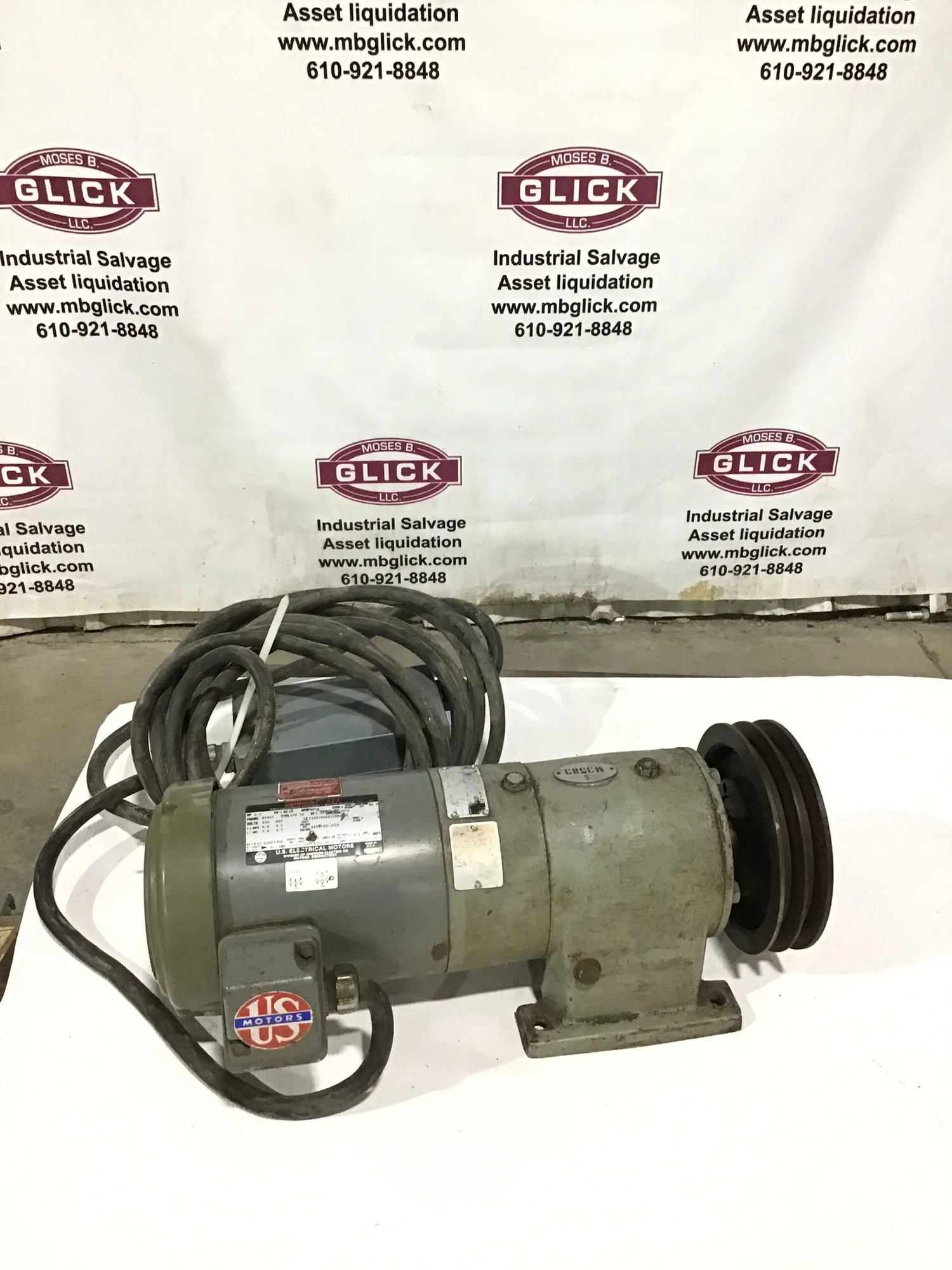 US Motors Unimount 125 Three Phase Motor