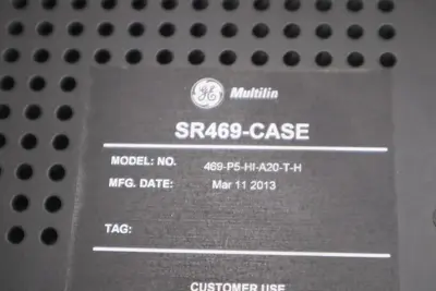 GE 469-P5-HI-A20-T-H Multilin Motor Management Relay 469 - STOCK GF571