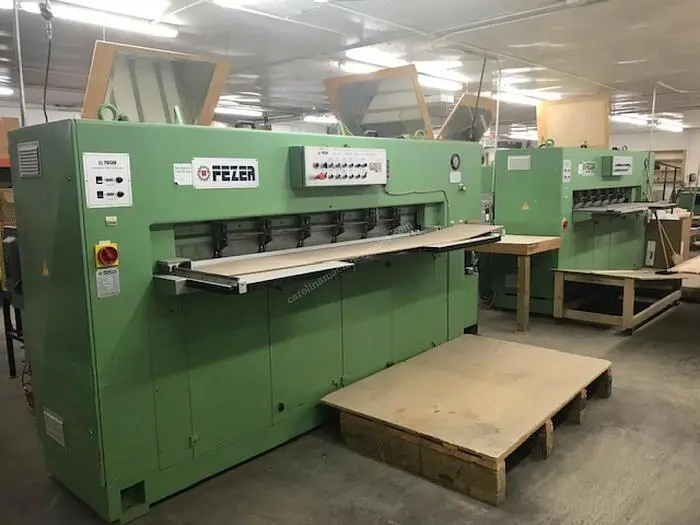 Used 1987 FEZER JAT 21MF CROSS FEED VENEER SPLICER Veneer Splicers | CAROLINA MACHINERY SALES #422283