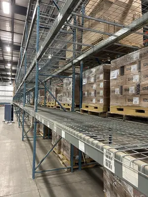 USED CUBIC PALLET RACKING PACKAGE