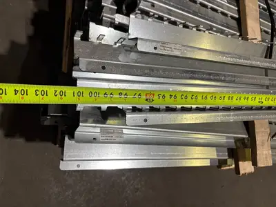 USED MALLARD MANUFACTURING 101" GRAVITY CONVEYOR DISCHARGE UNLOAD SECTION