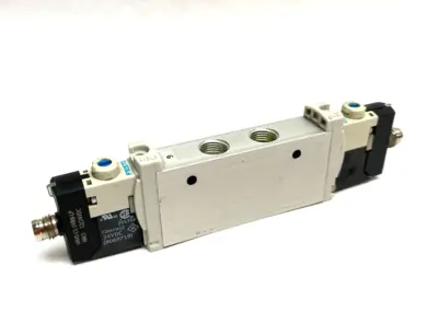 USED FESTO SOLENOID VALVE, PISTON GATE 5/3 CLOSED, 556501