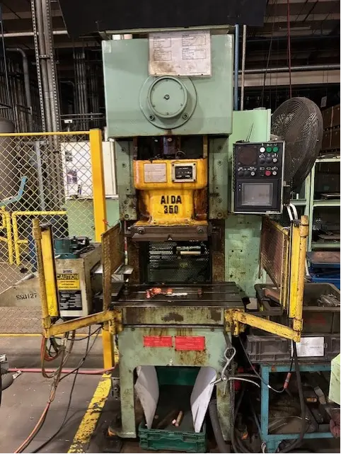 Used 2006 AIDA-AMERICA NC1-350(2)E Straight Side Presses Illinois US | Asset Exchange Corporation #1252637