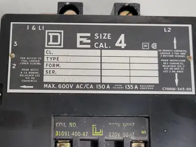 USED SQUARE D 8502SF01