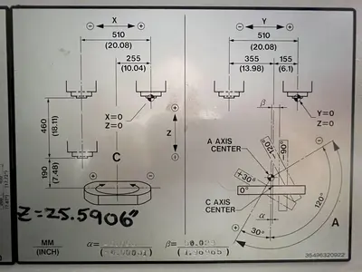 USED 2007 MAZAK VARIAXIS 500-5X LL