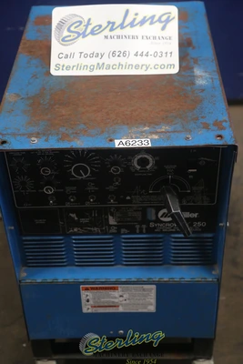 Used MILLER SYNCROWAVE 250 Tig Welders California US | Sterling Machinery Exchange #1466180