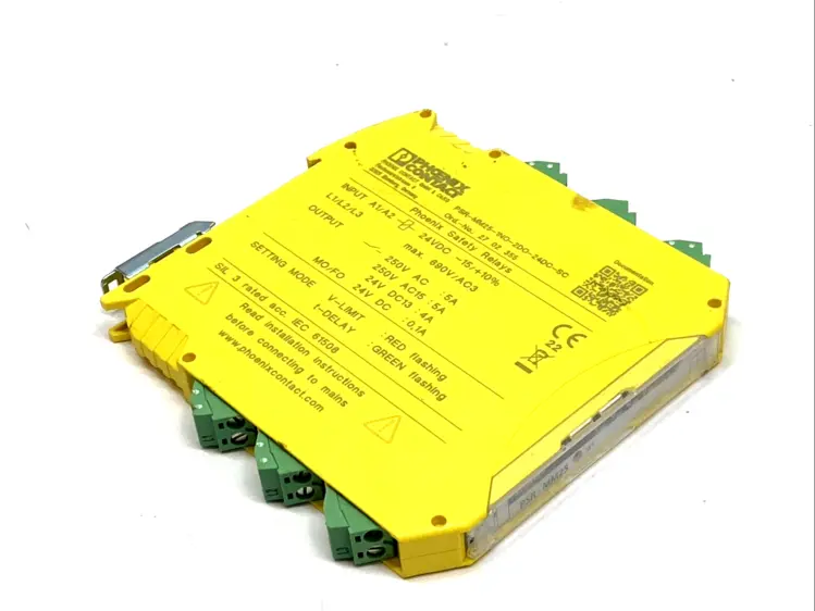 Used PHOENIX CONTACT SAFETY RELAY 24VDC 2702355 Relays & Switches | Maverick Industrial Sales #1099625