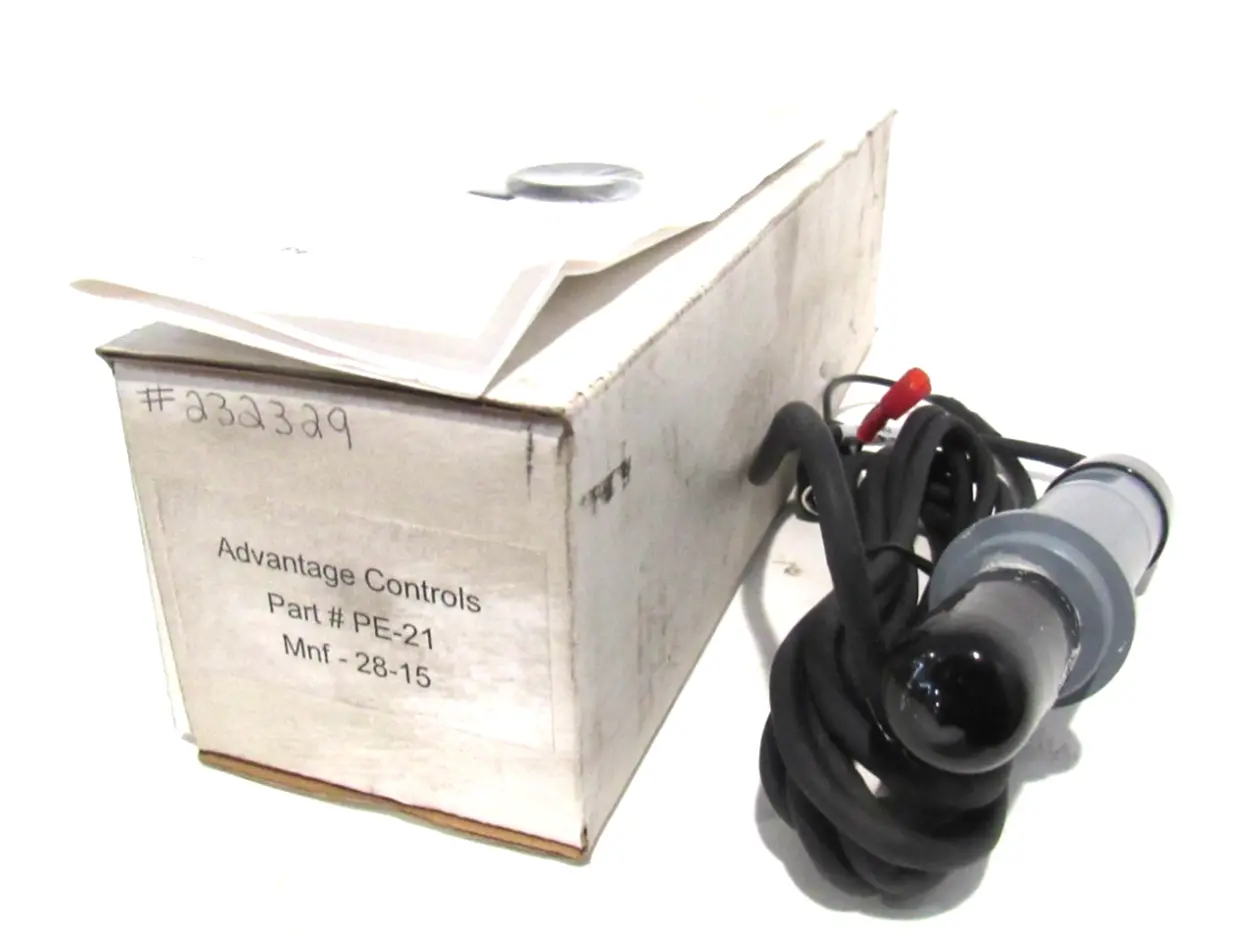 NEW ADVANTAGE CONTROLS PE-21 PH REPLACEMENT PROBE PE21
