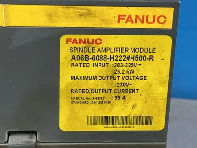 Used FANUC A06B6088H222#H500 Spindle Drives Ohio US | HGR 24 #1345488