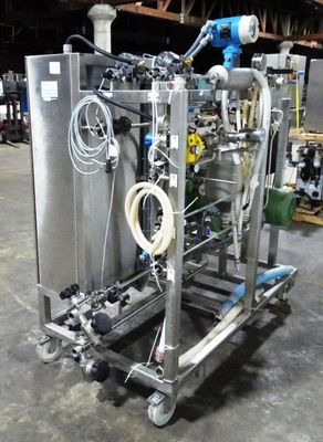Westfalia CSC 6-06-076 hydro-hermetic clarifier skid, 316L SS.