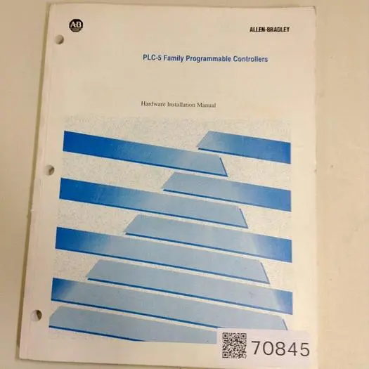 Used ALLEN BRADLEY 1785-6.6.1 Manuals Michigan US | Ideal Machinery #567332